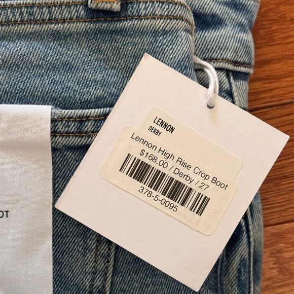 NEW Pistola Lennon High Rise Crop Bootcut Jeans - Picture 5 of 6